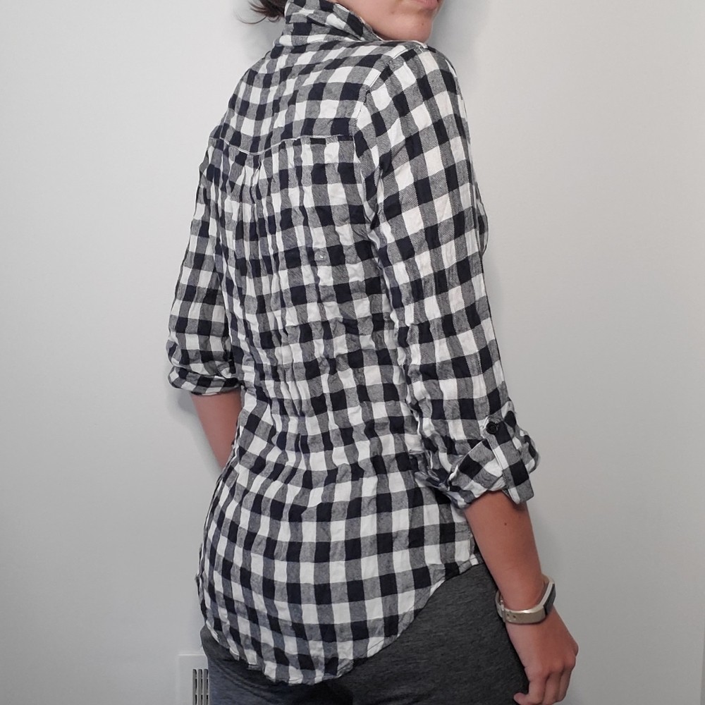 Checkered Button Up - Picture 2 of 5